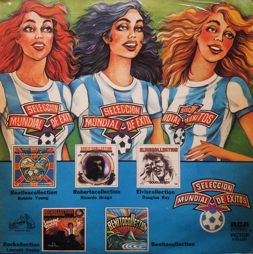 Selección Mundial De Éxitos - Bobbie Young, Ricardo Braga Lp (Usado)