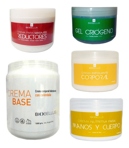 Esteticas! Combo 5 Productos Masoterapia /