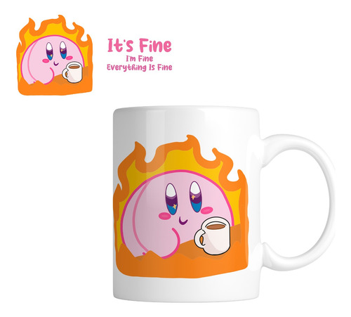 Taza 11 Onzas. Lk317. Anime Este Es El Final Videojuegos