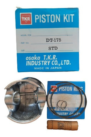 Kit De Piston Std 0.50 1.00  Moto Yamaha Dt175. Tkr Original