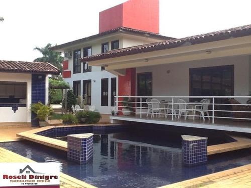 Imagem 1 de 30 de Vendida - Casa Encontro Das Águas 4 Suites Sendo 1 Externa - Preisa De Ajustes - V137c3 - 68703207