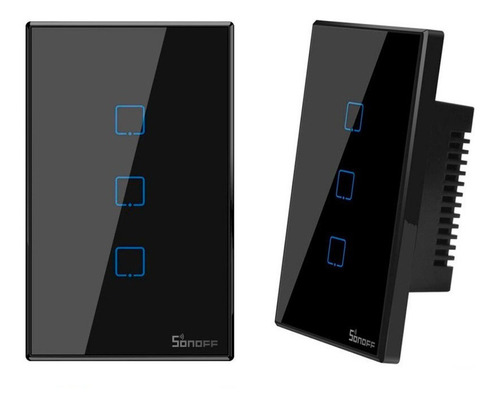 Interruptor Inteligente Wi-fi Sonoff 3 Teclas T3us3c Alexa