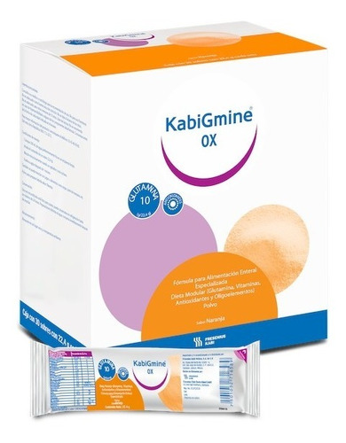 Kabigmine 0x /glutamine Glutamina Caja C/30 Sobres Fresenius