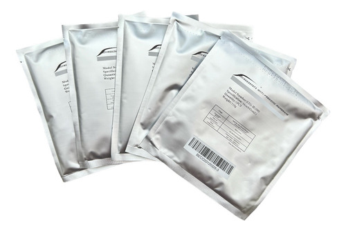 5 Pack Membrana Cryolipolisis 34x42 Cm Antifreezing Fazjeune