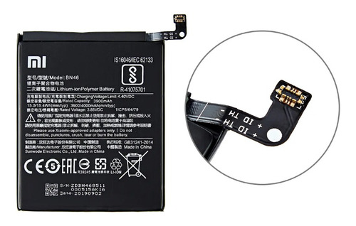 Batería Xiaomi Redmi Note 8 Bn46 (3.85v-4000mah)