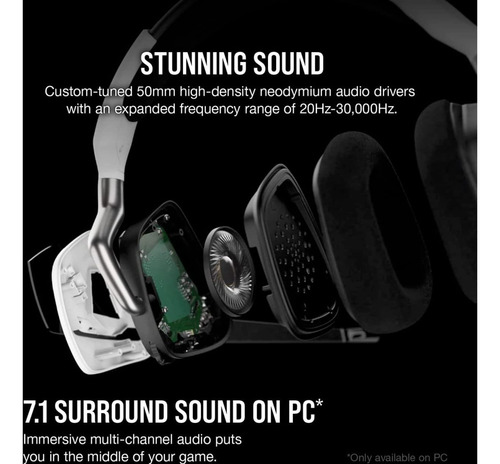 Corsair Void Rgb Elite Auriculares Inalámbricos Premium P...
