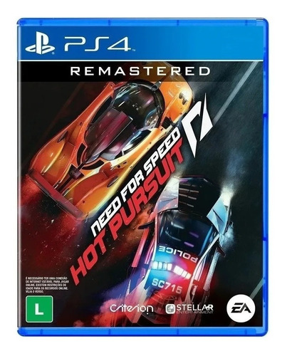 Need for Speed: Hot Pursuit Remastered  Standard Edition Electronic Arts PS4 Físico