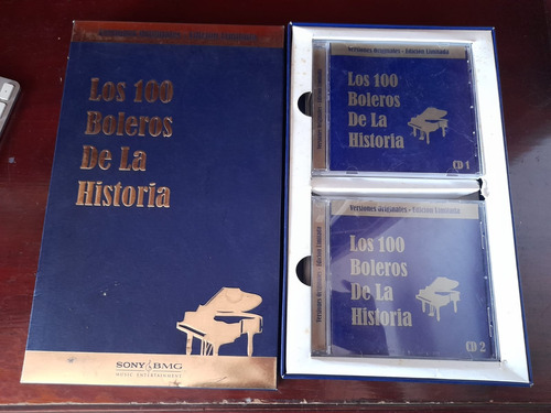 Los 100 Boleros De La Historia Boxset Cd X4
