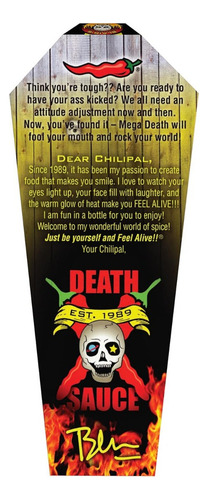 Salsa Picante Blair's Mega Death Con Furia Líquida 5 Onzas