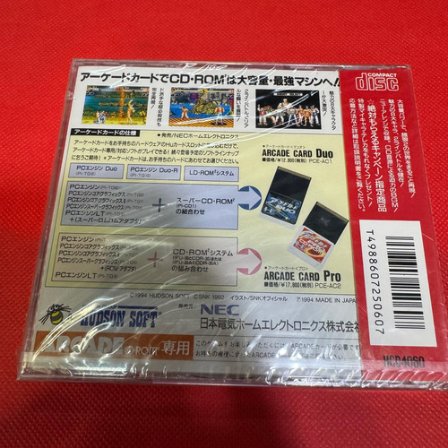 Fatal Fury 2 Sellado Pc Engine Original (Usado)