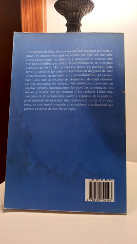 Con Esta Boca En Este Mundo, Olga Orozco (Usado)