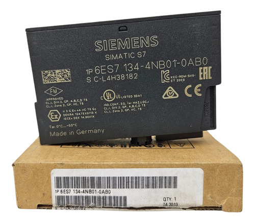 Siemens 6es7 134-4nb01-0ab0 Simatic Et200s Original