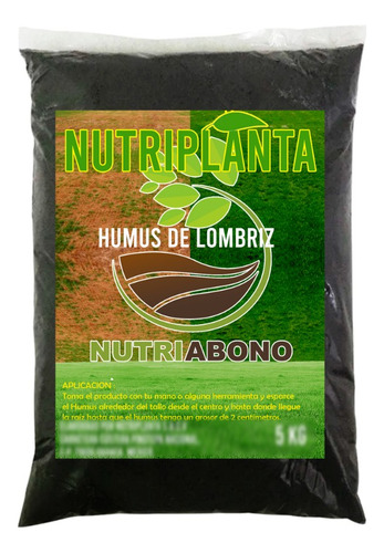 Abono Orgánico Humus De Lombriz 3 Kg (natural)