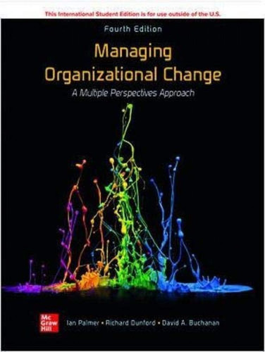 Libro: Ise Managing Organizational Change:a Multiple Perspec