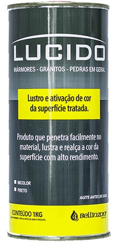 Lucido Ativador De Cor Mármores Granitos Pedras Em Geral