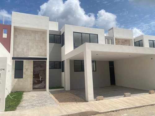 Casa En Privada Conkal, Al Norte De Mérida, 3 Recámaras, Alb