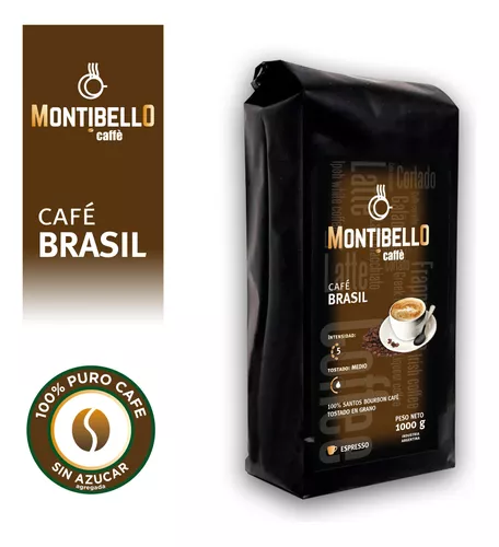 Cafetera Italiana Hudson 6p + Cafe Montibello Brasil 500g