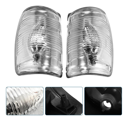 2 Micas Luz Cuartos De Espejo Ford Transit 14 15 16 17 18 19