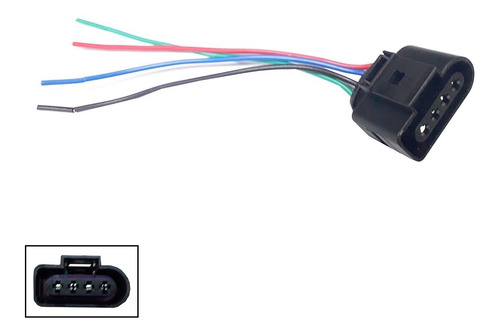 Conector Bobina Bora Crossfox Fox Beetle Polo Space Fox