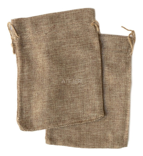 Imagen 7 de 10 de Bolsas De Yute Marca Cbx De 15x20cm X 6 Unidades
