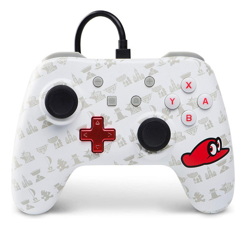 Controle Powera Nintendo Switch Mario Odyssei