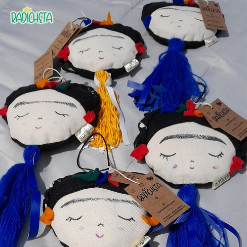 Imagen 6 de 6 de Adorno Colgante Frida Kahlo Souvenir Decoración