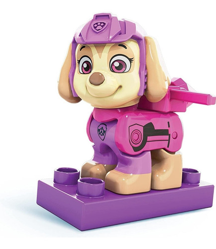 Figuras Paw Patrol De Mega Bloks Skye Stella Gyh89