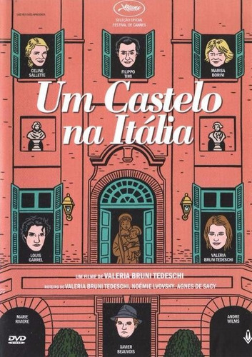 Um Castelo Na Itália - Dvd - Valeria Bruni Tedeschi - Novo