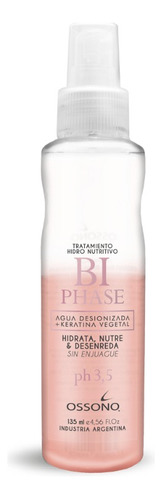 Ossono Tratamiento Bi Phase Hidrata Nutre Y Desenreda X135ml