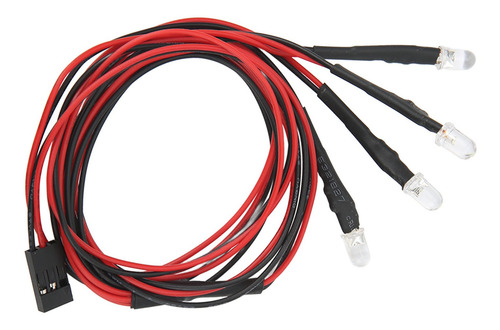 Luz Led Rc, 5 Unidades, Cabezales Modificados Para Coche, 4