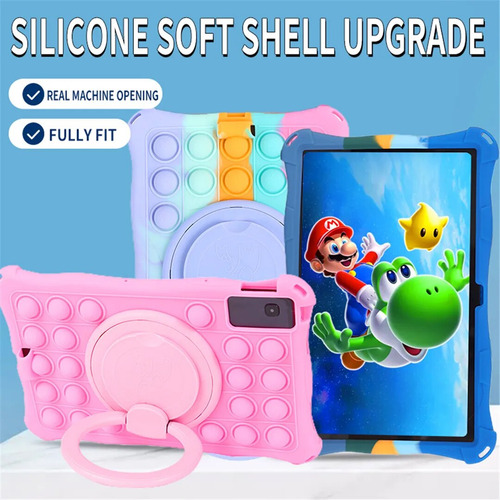 Funda Redmi Pad De Silicona Con Burbujas Para Niños, Tableta