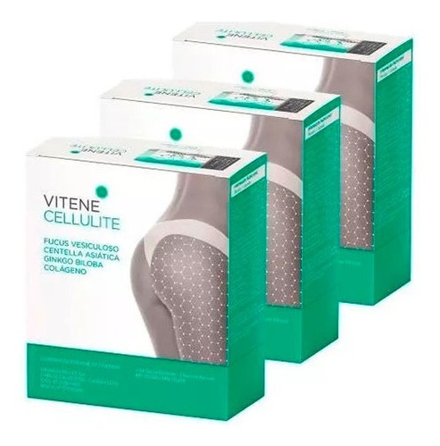 Vitene Cellulite Tratamiento Celulitis Flaccidez X90 Caps