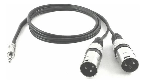 Cabo Em Y P2 St 2 Xlr Macho Celular Notebok A Mesa De Som 2m