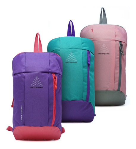 Mochila Lysd Pro Trekking Runnig Liviana X 1 Unidad 91.26120 Diseño De La Tela Liso