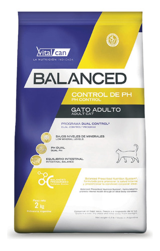 Alimento Para Gato Balanced Control Ph Urinario