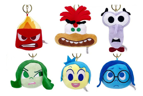 G Colgante De Peluche Inside Out Brainiac Emoji Fear Big