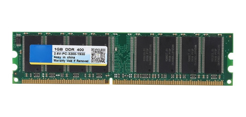 Memoria Ram 1g Ddr 400mhz Pc3200 184 Pines Para Computadora