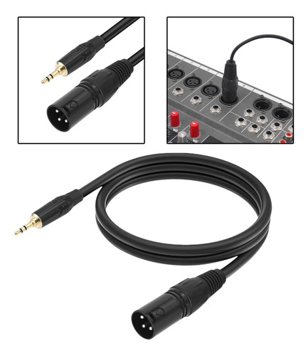 Xlr A 3.5 Mm Mini Jack Cable Xlr Cable Masculino De 3.5 3m