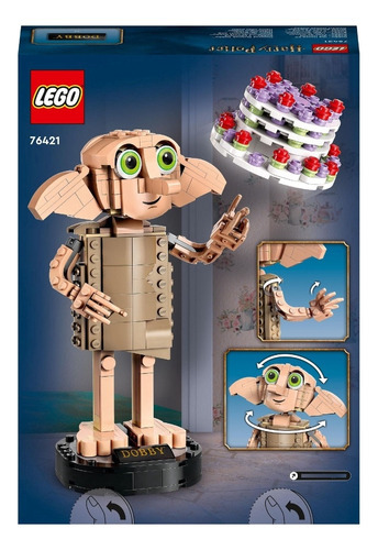 Lego Harry Potter 76421 Dobby El elfo doméstico, cantidad de 403 piezas
