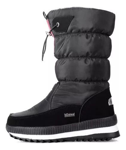 Plataforma Impermeable De Botas De Nieve Antideslizantes De