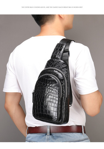 Bolso De Pecho/bolso De Primera Capa Con Patrón De