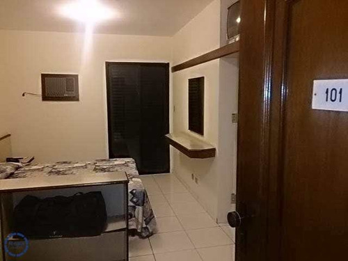 Flat Com 1 Dorm, Centro, São Vicente - R$ 205 Mil, Cod: 17053 - V17053