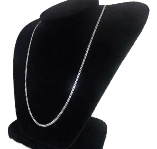 Corrente Grumet Fina 60cm 2,4mm 3 Gr. Prata 925 + Pulseira
