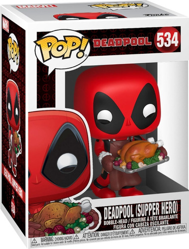 Funko Pop Deadpool Supper Hero (534) (en D3 Gamers)