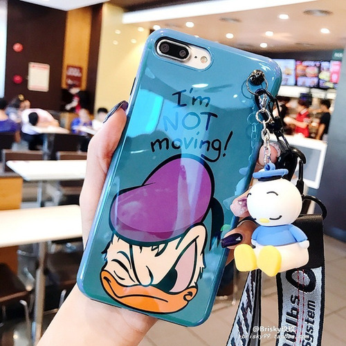 Imagen 5 de 5 de Funda Case Disney Donald, Winnie iPhone 6s, 6s Plus 7/8