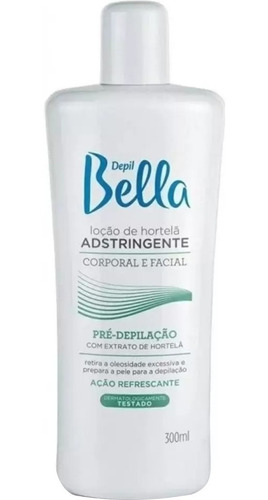 Adstringente Hortelã 300ml Depil Bella Facial Corporal Depil