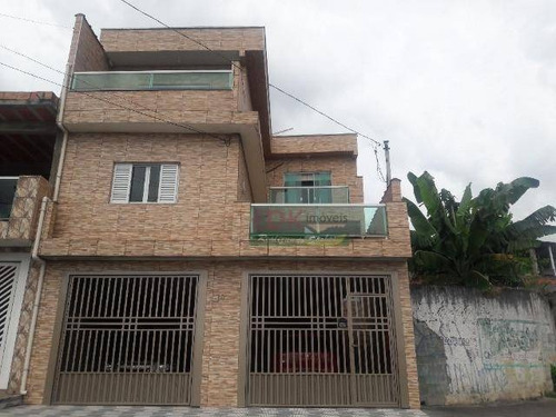 Imagem 1 de 18 de Casa Com 4 Dormitórios À Venda, 182 M² Por R$ 446.000 - Parque Das Américas - Mauá/sp - Ca5287