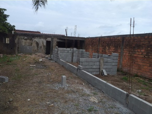Imagem 9 de 11 de Terreno 10x26 Murado Com Construção Iniciada Em Itanhaém Sp
