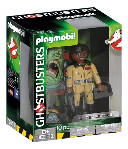 Playmobil Ghostbusters Winston Zeddmore Edicion Especial 