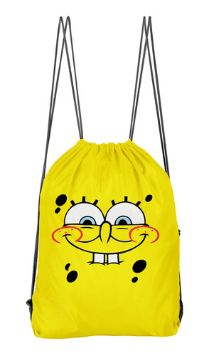 Bolso Deportivo Bob Esponja Enigmatico (d0807 Boleto.store)